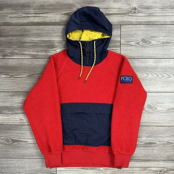 Polo Hi Tech Fleece Hoodie - Picture 1 of 4